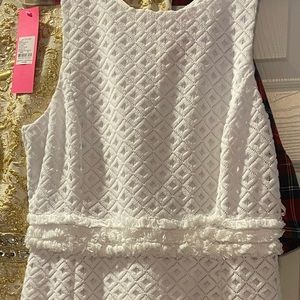 Lilly Pulitzer white dress size med
